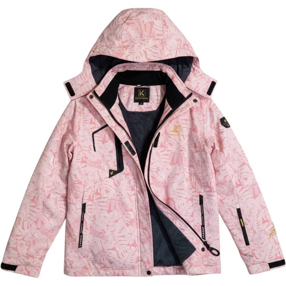 NEW Keevoom Girls 14-16 Pink Winter Jacket Oscillator Series Waterproof Fleece